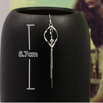 925 Silver Ear Rings 2020 New Tide Silver Adorned Ultra Fairy Superior Fashion Streaming Susnake Chain Earline Female Expats Slim