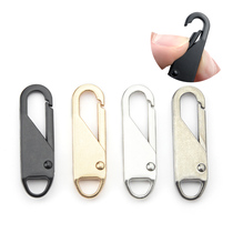 Removable zipper coat clothebag general repair replacement pull button slice pull pull pull pull head crank tip