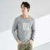 Ou Silu 2020 new men tinh khiết áo len cashmere kinh doanh thời trang giản dị vòng cổ áo len áo len - Hàng dệt kim Hàng dệt kim