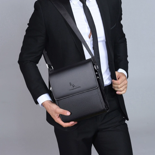 帅桐袋鼠 Вместительная и большая сумка на одно плечо, из натуральной кожи