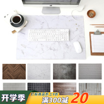 Nesshome creative in wind photography ultra-realistic wooden marble tablemat pad anti-slip table mat