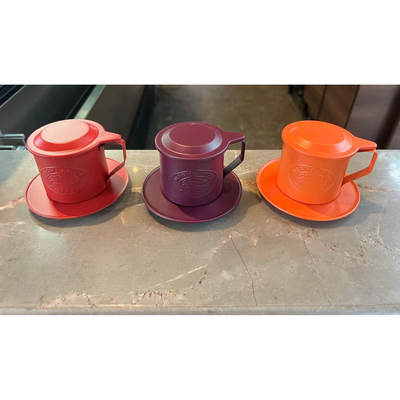 Vietnamese highlands coffee pot, stainless steel drip pot, hand-brewed coffee filter, drip filter cup, outdoor and home
