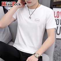 Modal short-sleeved T-shirt 2020 trendy new half-sleeved thin boys mens fashion brand Original on clothes