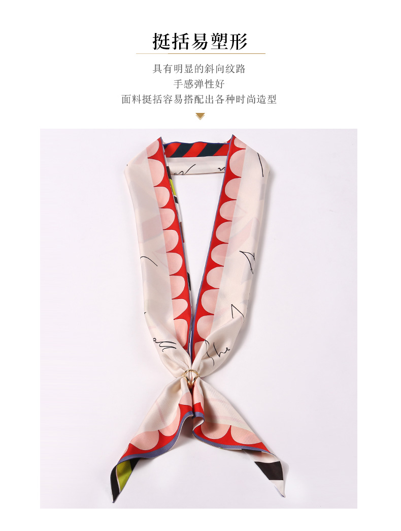 Foulard pour Femme en De la soie - Ref 3157989 Image 16