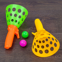 Indoor elastic throwing ball ejection to pick up ball boy child parent-child interactive ball toy outdoor sports equipment
