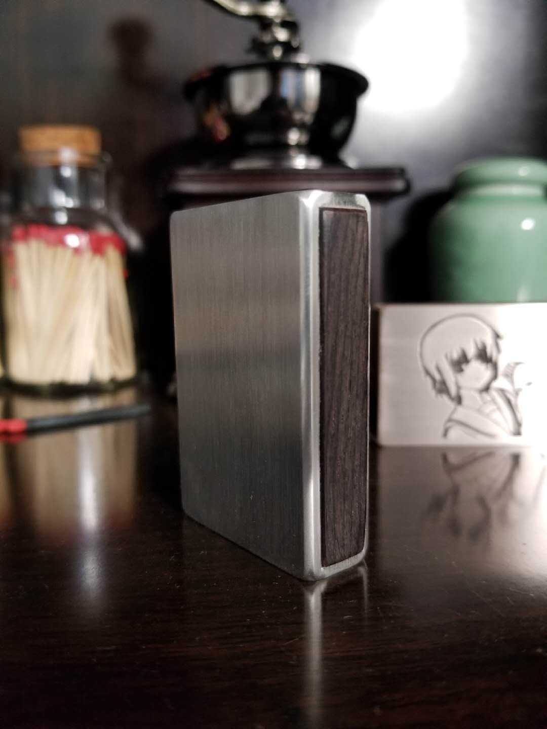 Open Custom Containing Box Original Design Adsorption Type Purple Light Sandalwood Drawer Food Grade 304 Stainless Steel Kit-Taobao