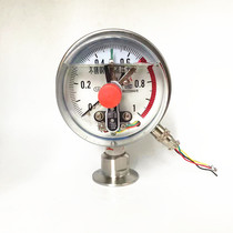 YTP-100BF-MC full stainless steel diaphragm electric junction pressure gauge sanitary type diaphragm electric junction pressure gauge