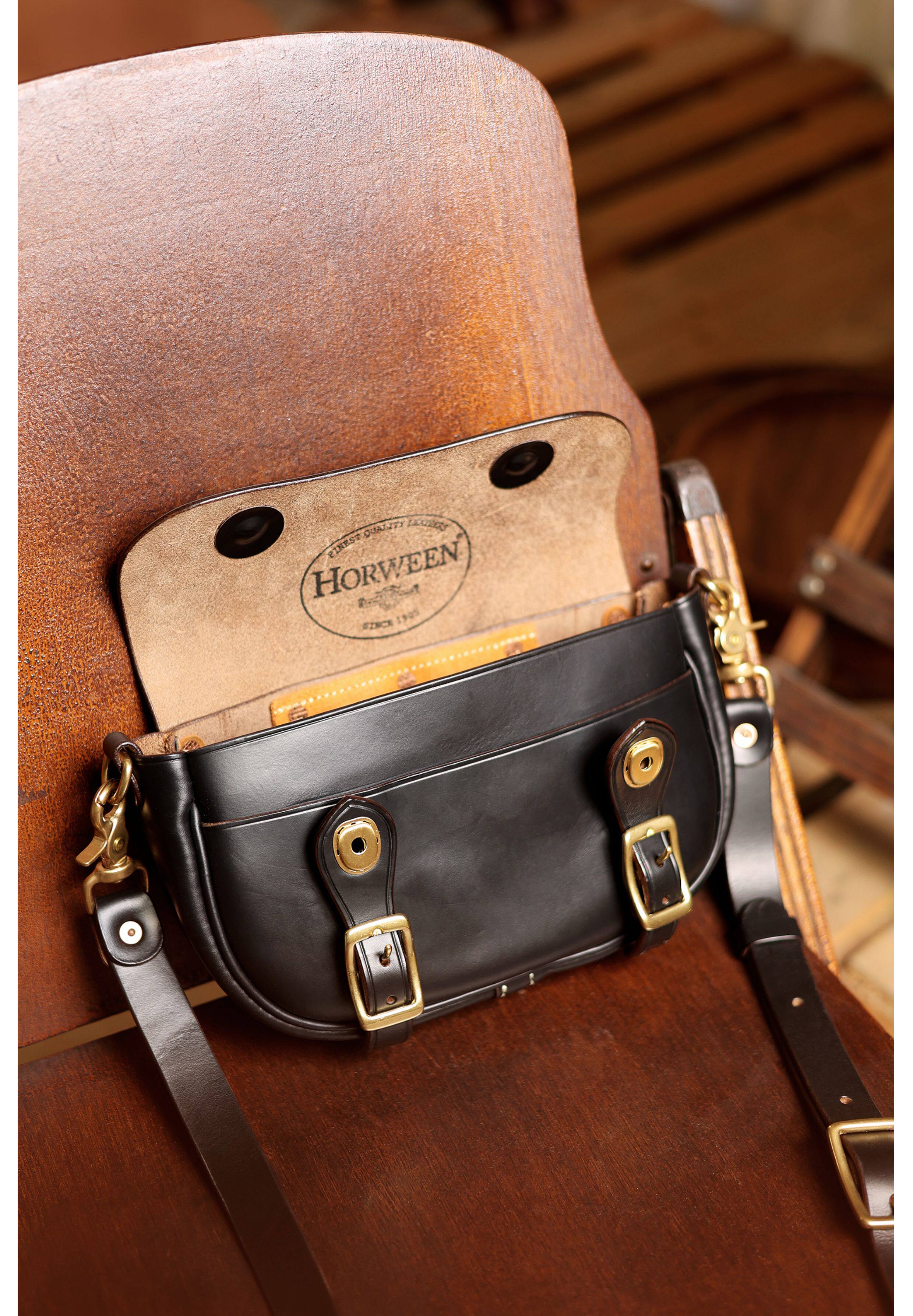 送料無料 12%OFF】アメリカHorweenホーウィン社製 茶芯レザー