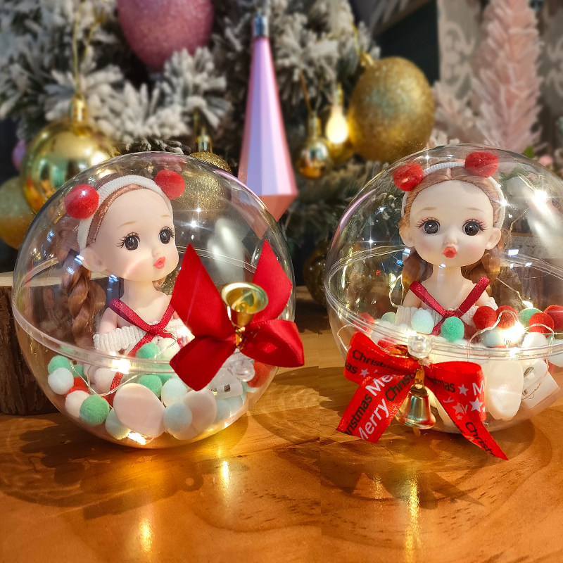 (Christmas Limited Edition) Fairy Fairy Princess Dolls Transparent Balls Ball Swapped Dolls Limited for girls Toy Swing