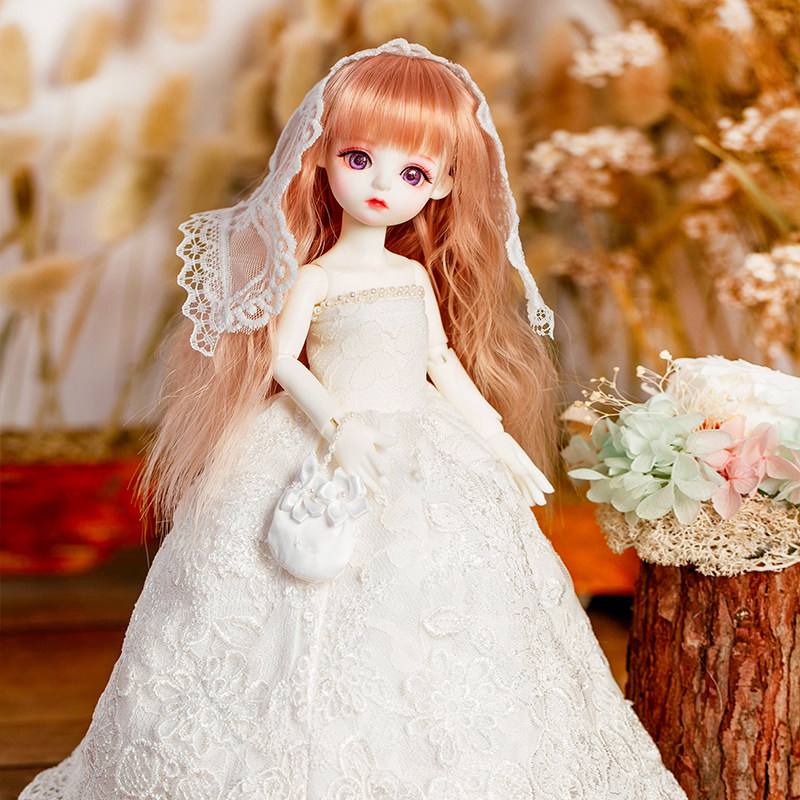 Fairy Fairy Princess Dolls 6 Sub Bjd High Quality Change Clothes Accessories Girls Toy Foreign Dress Princess Dress Suit