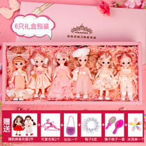 Celebs Hey Hello Barbie 6 sets of high quality change doll braid hair series gifts for girls and children toys