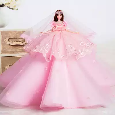 (Half price for a limited time)Fairy Hey Barbie Wedding Princess doll Girl gift Children's toy doll