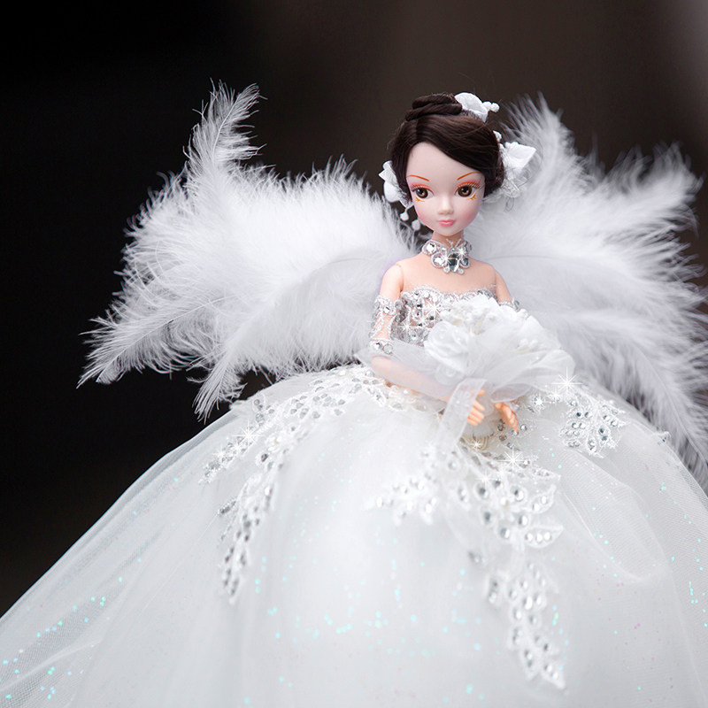 (Haute couture)Xian Xian hey Min Barbie wedding doll luxury gift for girl girlfriend best friend