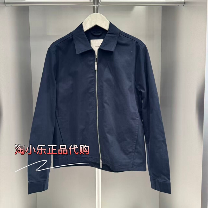 Ck Jeans Authentic 2025 Autumn/Winter Men's Business Commuting Lapel Jacket 4Le419G
