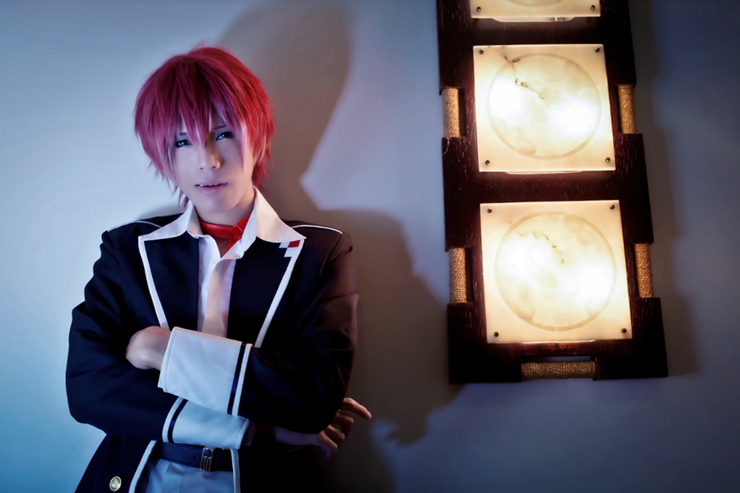 [US Cube] Special Diabolik Lovers Reverse Roll / Deaf Gradient Cosplay Wig - Cosplay đồ ngủ cosplay thỏ