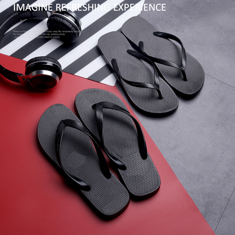 Youth flip flops, men's flip-flops, sandals, men's new personality, women's anti-slip soft bottom couple, men's summer