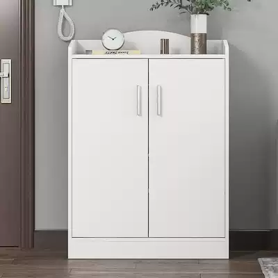 Length 50 60cm entrance small shoe cabinet white space-saving storage cabinet household door dust-proof shoe rack narrow shoe kitchen