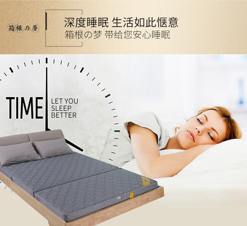 3D cứng nhắc mat dừa tự nhiên 1,5m cọ 1,8 m giường mủ gấp nệm lò xo nệm tùy chỉnh - Nệm everon giảm giá