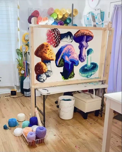 Пол и настольный тип Tuftong Cluster Velvet -Crafted Carpet Care рама сплошной деревянной рамы на заказ ручной каркас