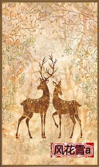 Super clear colored cross embroidered drawing drawing source file hanging picture foe 251419