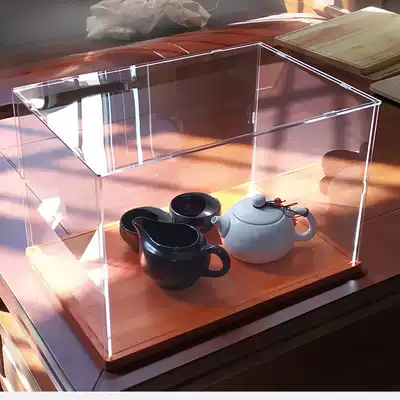 High transparent acrylic display box model model dust cover splicing collection toy building block high-grade dust box