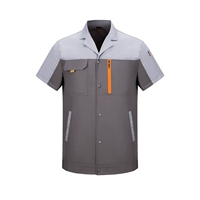 Deluxe версия короткого темно -серого серого серого топа