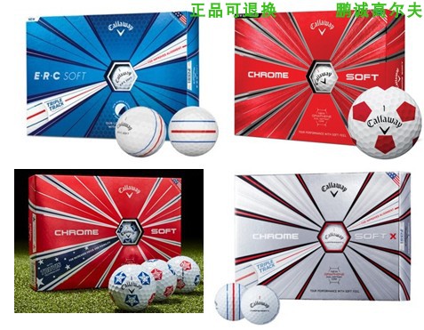 22 new callaway Callaway graphene three-line golf Chrome Soft four-layer football