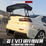 Darwinpro Mitsubishi Evo10. Модифицированный хвост углеродного волокна.