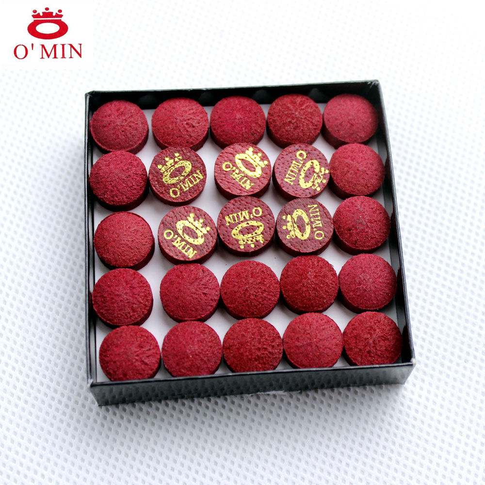 Mystery OMIN leather head club head black eight snooker gun head Omi Aomi small head black 8 table cue leather head 11