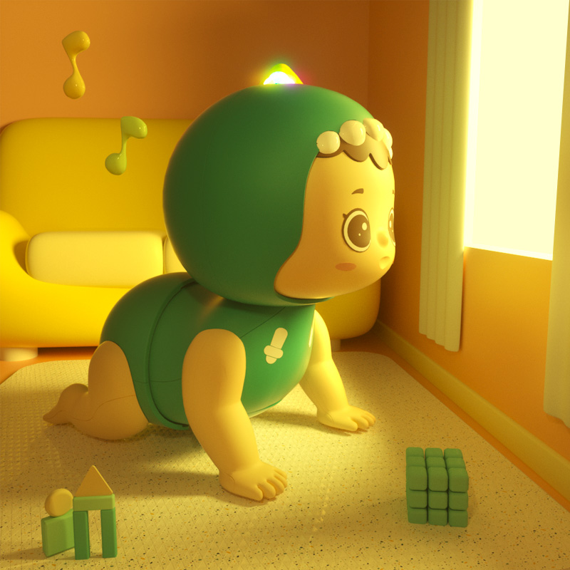 Baby boy toys 0 1 year 1 year 6 months or more Puzzle Early teaching baby's head training Xi 8 freshmen and men and women climbing