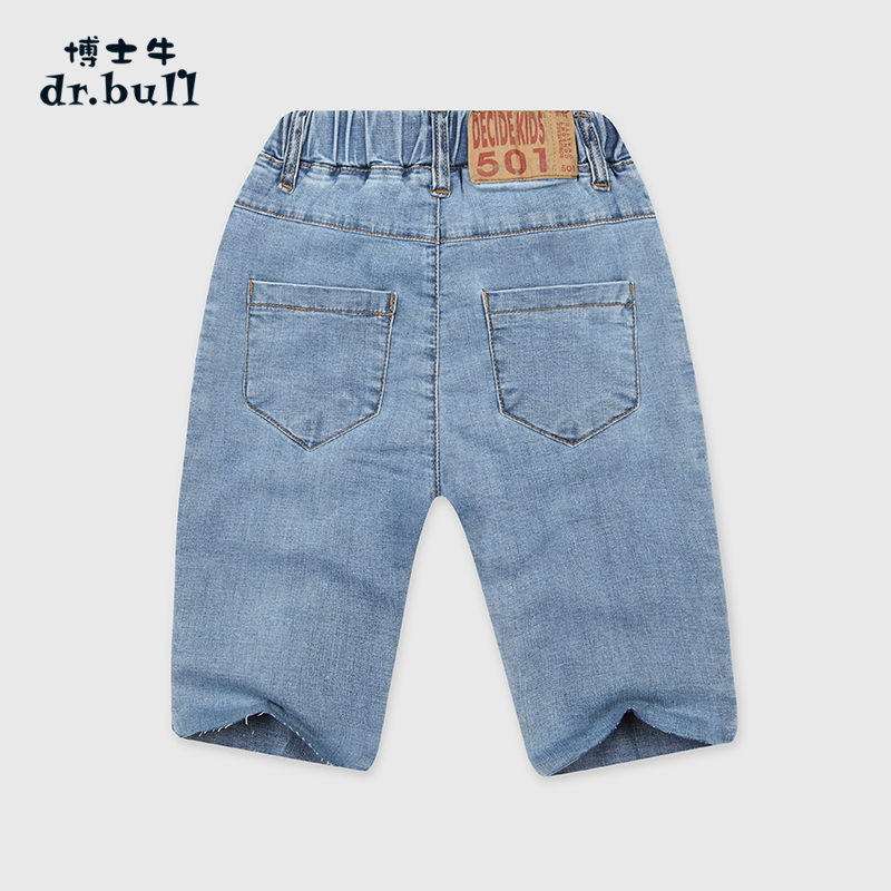 Tiến sĩ Bò Cowboy Denim Bảy Trẻ em quần Giải trí quần 2020 Quần Summer Kids Big Kids Shorts.