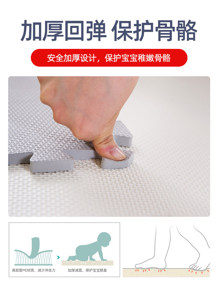 Matilda foam floor mat puzzle Home bedroom floor mat Children's crawling mat splicing climbing mat thickened