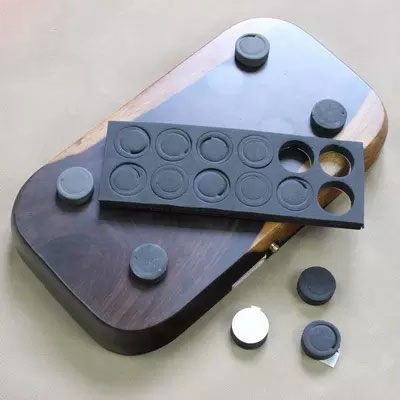 Tea Tray Foot Mat Round Adhesive Pad Heightening Sheet Tea Set Accessories Root Carving Handicraft Swing Piece Anti Slip Spare Parts