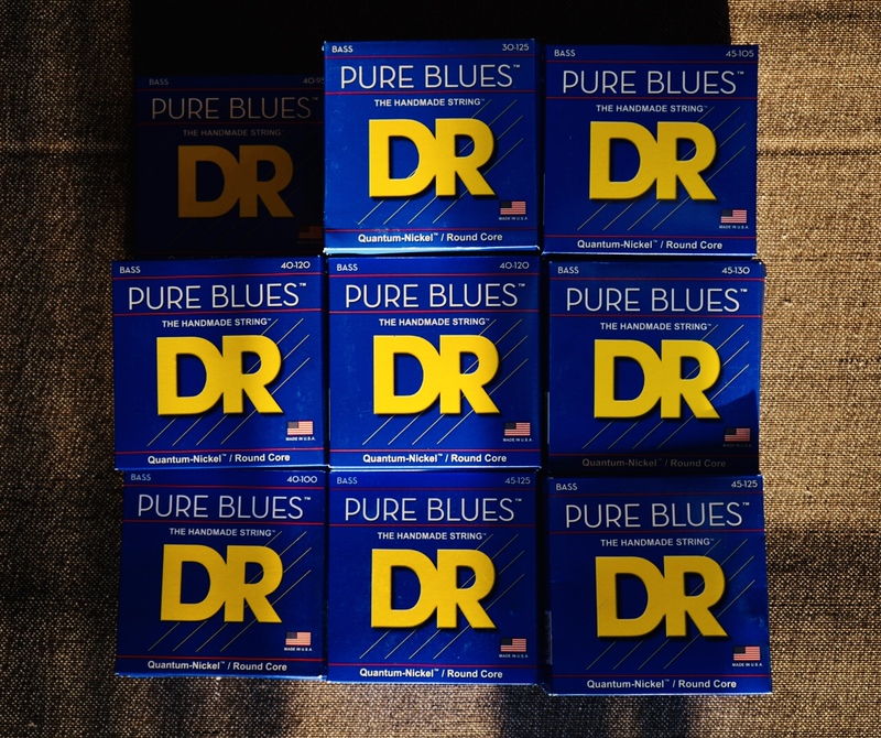 Dr Pure Blues American-Made Bass Strings, American-Made Electric Bass Strings, High-Quality and Pleasant-Sounding Bass Strings Dr Pure Blues American-Made Bass Strings, American-Made Electric Bass Strings, High-Quality and Pleasant-Sounding Bass Strings