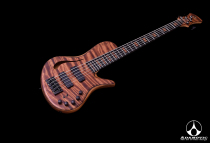 DUTCH HANDMADE BASS ADAMOVIC NON-FODERA NON-BUTTERFLY BASS SINGLE NOTCH RECORDING PERFORMANCE GRADE HALO5