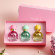Womens three-piece perfume live broadcast womens perfume set box lasting fragrance gift box birthday gift gift