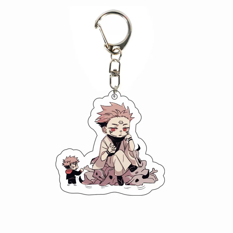 К pendant из акрила с двух сторон для Jujutsu Kaisen, брелок