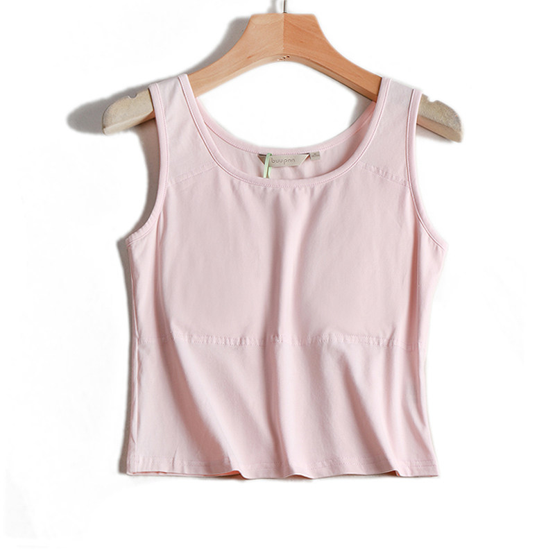 Anti-bump vest Development period girl vest Old man cotton vest large chest small underwear