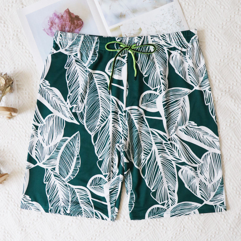 Shorts Men Sports Casual 5 Points 50% Big Pants Fashion Trends Summer 70% Loose Ins Men Beach Pants Swimming Trunks-Taobao