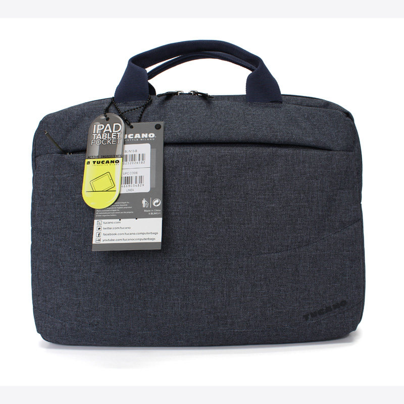 TUCANO13 3 inch computer bag male apple pro air15 6 inch notebook hand single shoulder bag denim