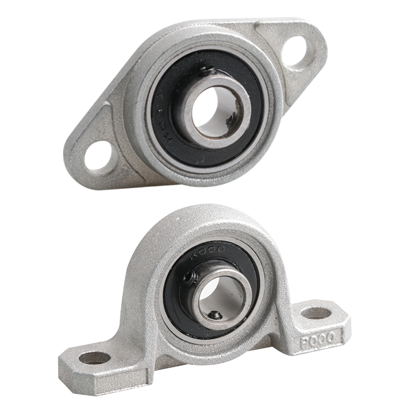 3D printer Vertical bearing seat KP08 KFL08 zinc alloy belt bearing horizontal T8 screw bracket