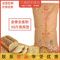  Golden elephant whole wheat flour Whole wheat flour Commercial 50 kg baked Golden elephant whole wheat flour bread