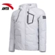 Anta down jacket nam 2018 mùa đông mới trùm đầu áo thể thao cotton giản dị áo khoác nam chính hãng