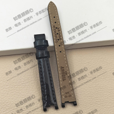 Аксессуары 手表配件适用于天梭t094210a女士真皮表带 弗拉明戈亮面柔软皮带