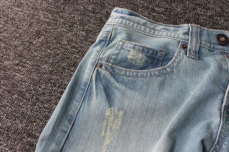 Jeans en coton pour printemps - Ref 1470410 Image 13