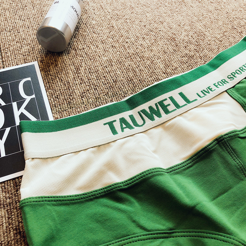 Quần short nam boxer Trẻ trung eo thấp bó sát gợi cảm boxer lưới lưới đồ lót thoáng khí sịp đùi