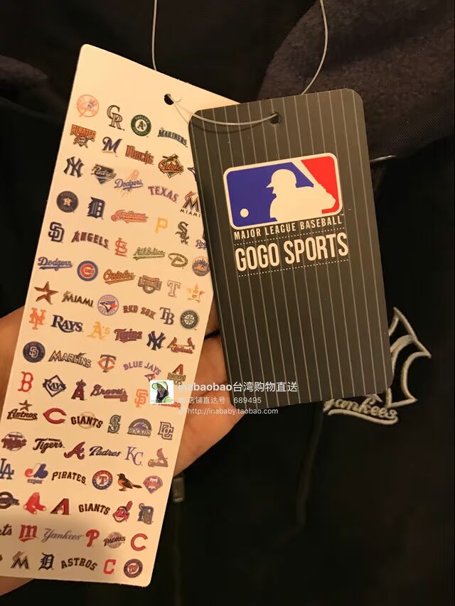 Đài Loan mua đồng phục bóng chày MLB Yankees 17 mùa thu và mùa đông mới NY giản dị cộng với áo khoác nhung - Thể thao sau bộ adidas nữ mùa đông