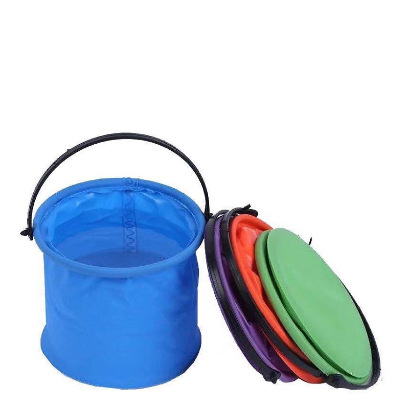 Water powder keg folding bucket for drawing with fine art special washing pen barrel Water colour drawing cylinder Paint Country Painting Bucket of Boiling Pen Barrel