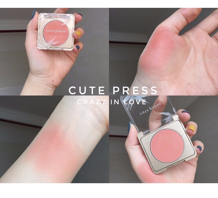 Spot Thái Lan dễ thương ấn 抖 红 抖 với đoạn 8 giờ 07crazy in love 06 08 01 - Blush / Cochineal phấn má the face shop