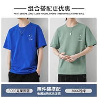 3066 синий Кляйна + 3066 светло-зеленый